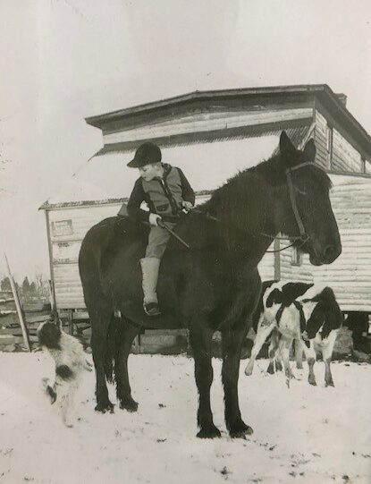 Bill Tillett on Horse